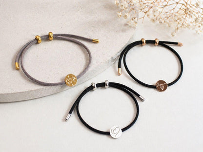 Personalisiertes Armband mit Gravur  Wunschname Armband Damen  Geschenk für Freundin, Mama, Schwester  Individuelles Schmuck Geschenk