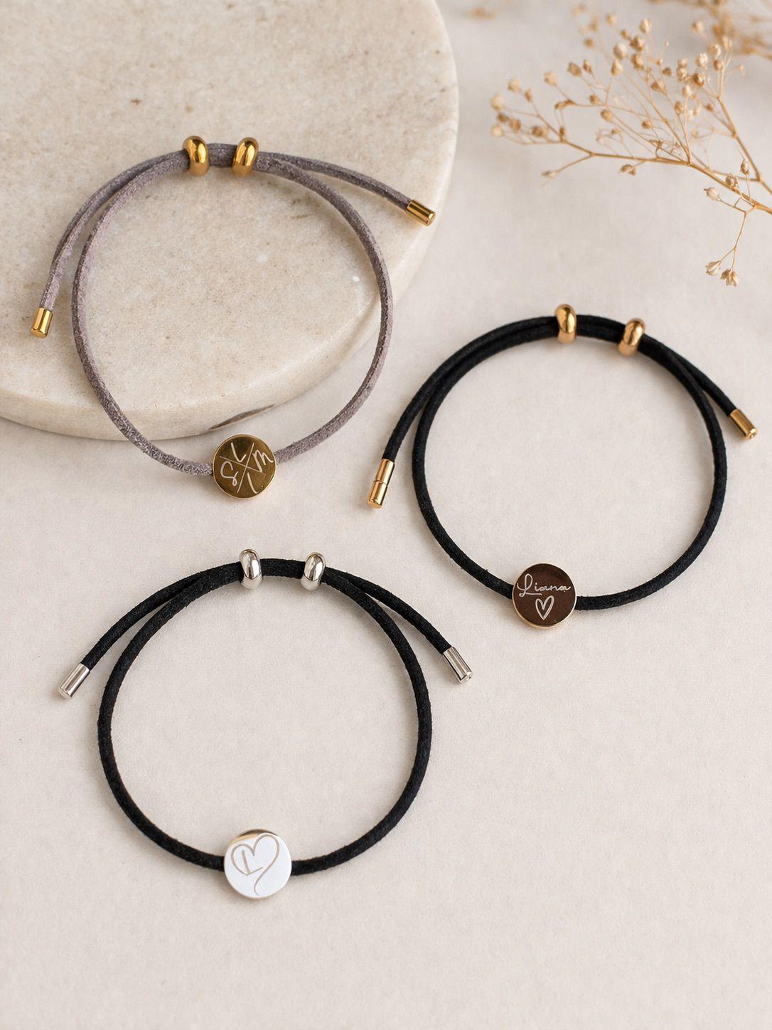Personalisiertes Armband mit Gravur  Wunschname Armband Damen  Geschenk für Freundin, Mama, Schwester  Individuelles Schmuck Geschenk