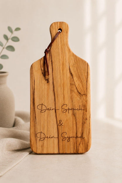 Schneidebrett personalisiert mit Gravur | Hochzeitsgeschenk für Paare | Geschenk zur Hochzeit, Einzug & Jahrestag | Individuelle Gravur