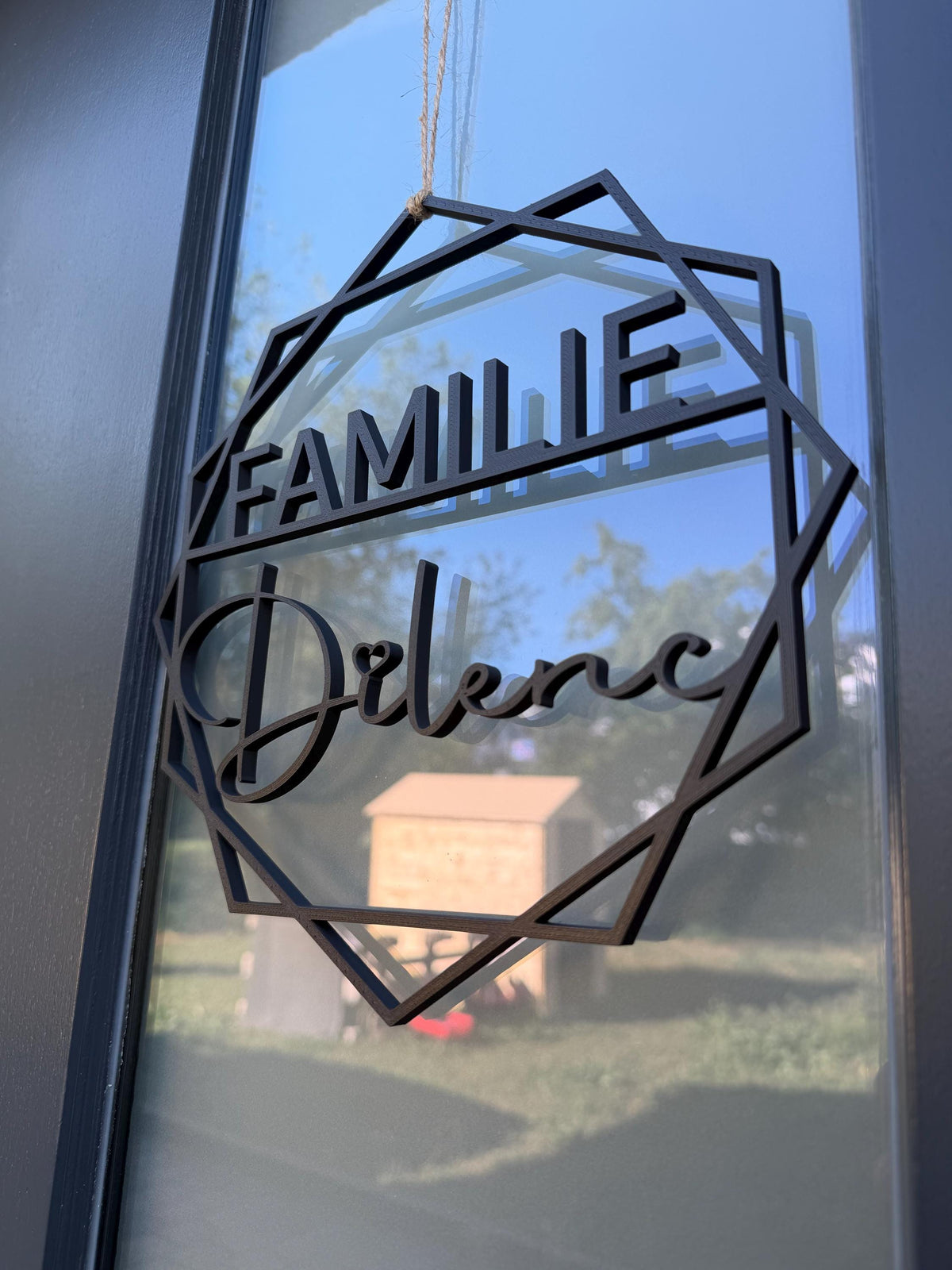 Türschild personalisiert / Familienschild  / 3D / 3D-Druck / Nach Wunsch / Namenstürschild / Deko / personalisiertes Geschenk / Türkranz